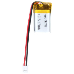 3.7V Li-ion Battery 170mAh,3.7V Li-ion Battery 170mAh,LiPo Battery & Lithium Polymer Battery Manufacturer | Honyjor