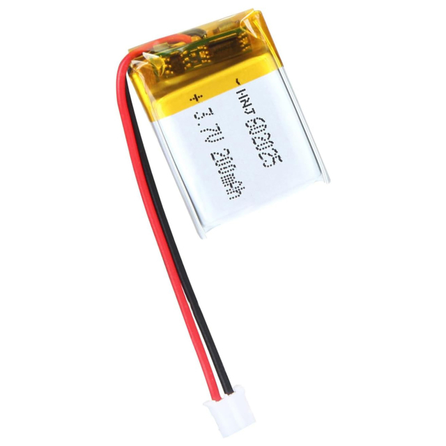 3.7V Li-ion Battery 200mAh,3.7V Li-ion Battery 200mah,LiPo Battery & Lithium Polymer Battery Manufacturer | Honyjor