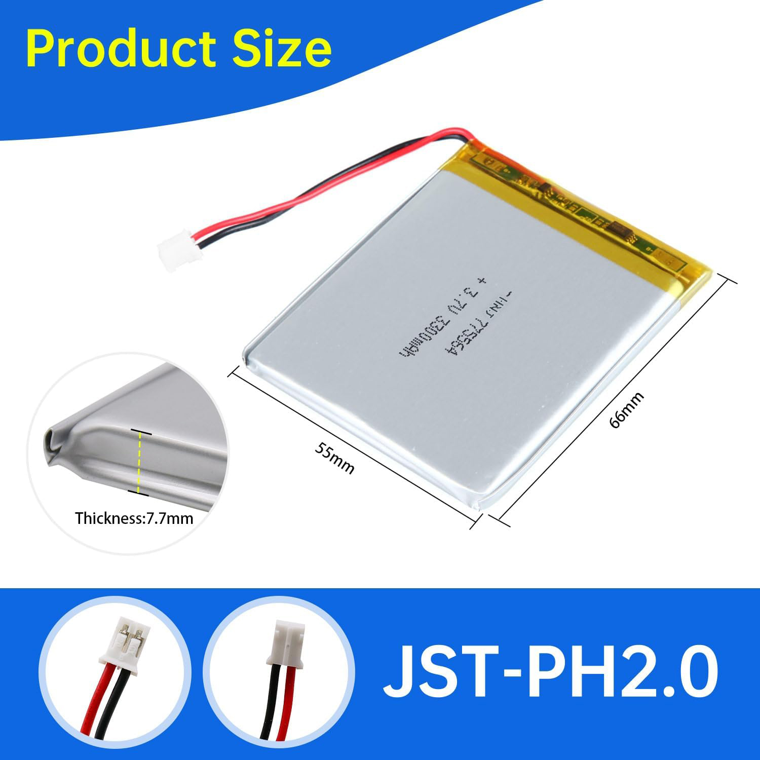 3.7V Li-ion Battery 3300mAh,3.7V Li-ion Battery 3300mAh,LiPo Battery & Lithium Polymer Battery Manufacturer | Honyjor