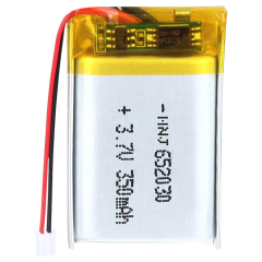 3.7V Li-ion Battery 350mAh,3.7V Li-ion Battery 350mAh,LiPo Battery & Lithium Polymer Battery Manufacturer | Honyjor