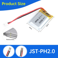 3.7V Li-ion Battery 400mAh,3.7V Li-ion Battery 400mAh,LiPo Battery & Lithium Polymer Battery Manufacturer | Honyjor