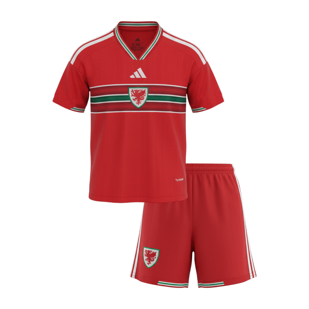 Wales Home World Cup Kids Soccer Jerseys Kit 2026