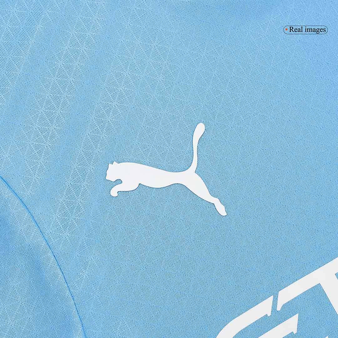Manchester City Home Authentic Soccer Jersey