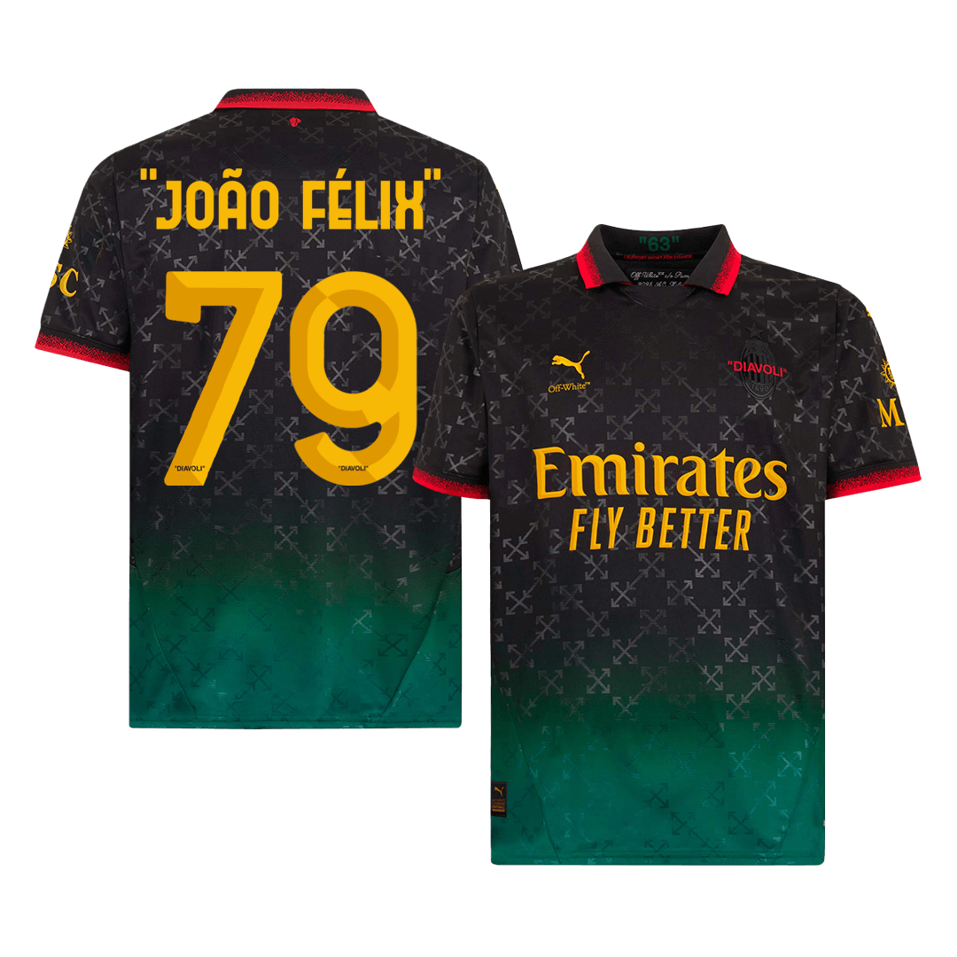 JOÃO FÉLIX #79 AC Milan Fourth Away Soccer Jersey
