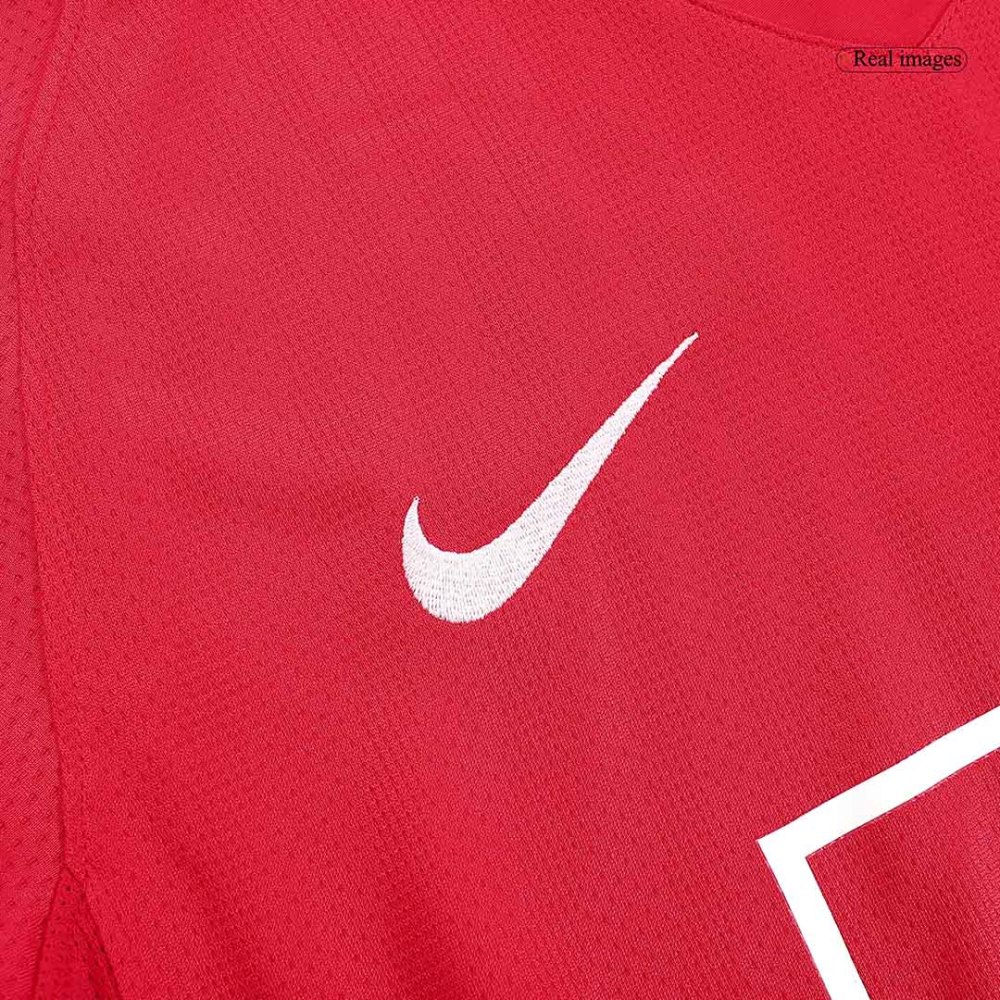 Vintage Soccer Jersey ROONEY #10 Manchester United Home Long Sleeve 2007/08