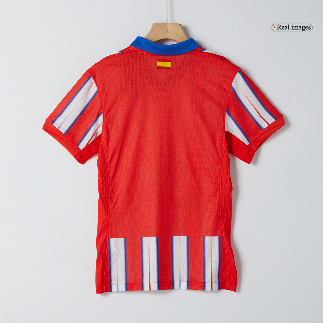 Atletico Madrid Home Authentic Soccer Jersey