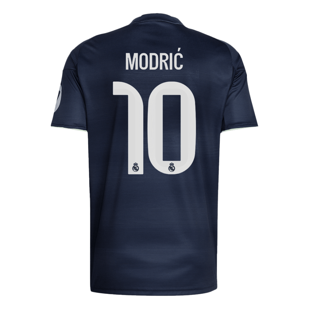 MODRIĆ #10 Real Madrid Away Soccer Jersey 2025/26