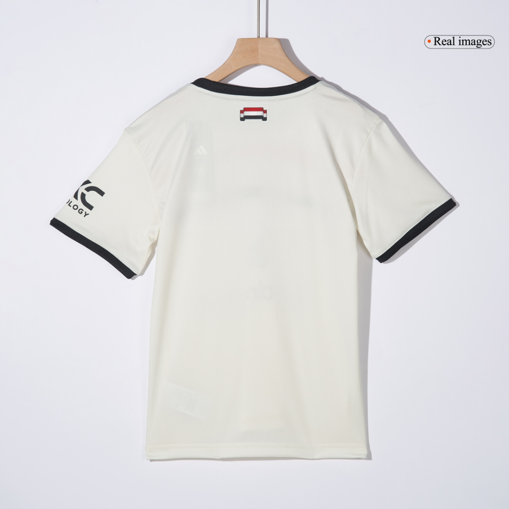 Manchester United Third Away Kids Soccer Jerseys Kit