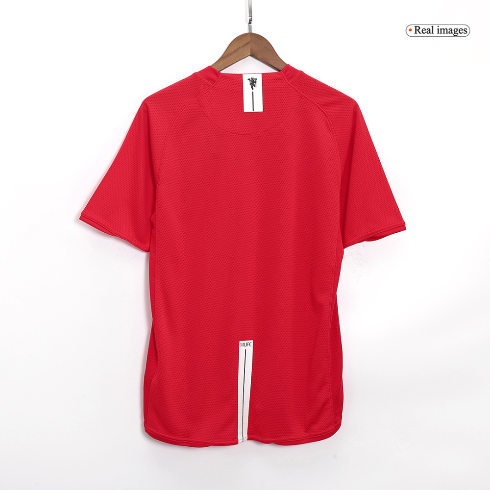 Vintage Soccer Jersey Manchester United Home 2007/08 - UCL Final