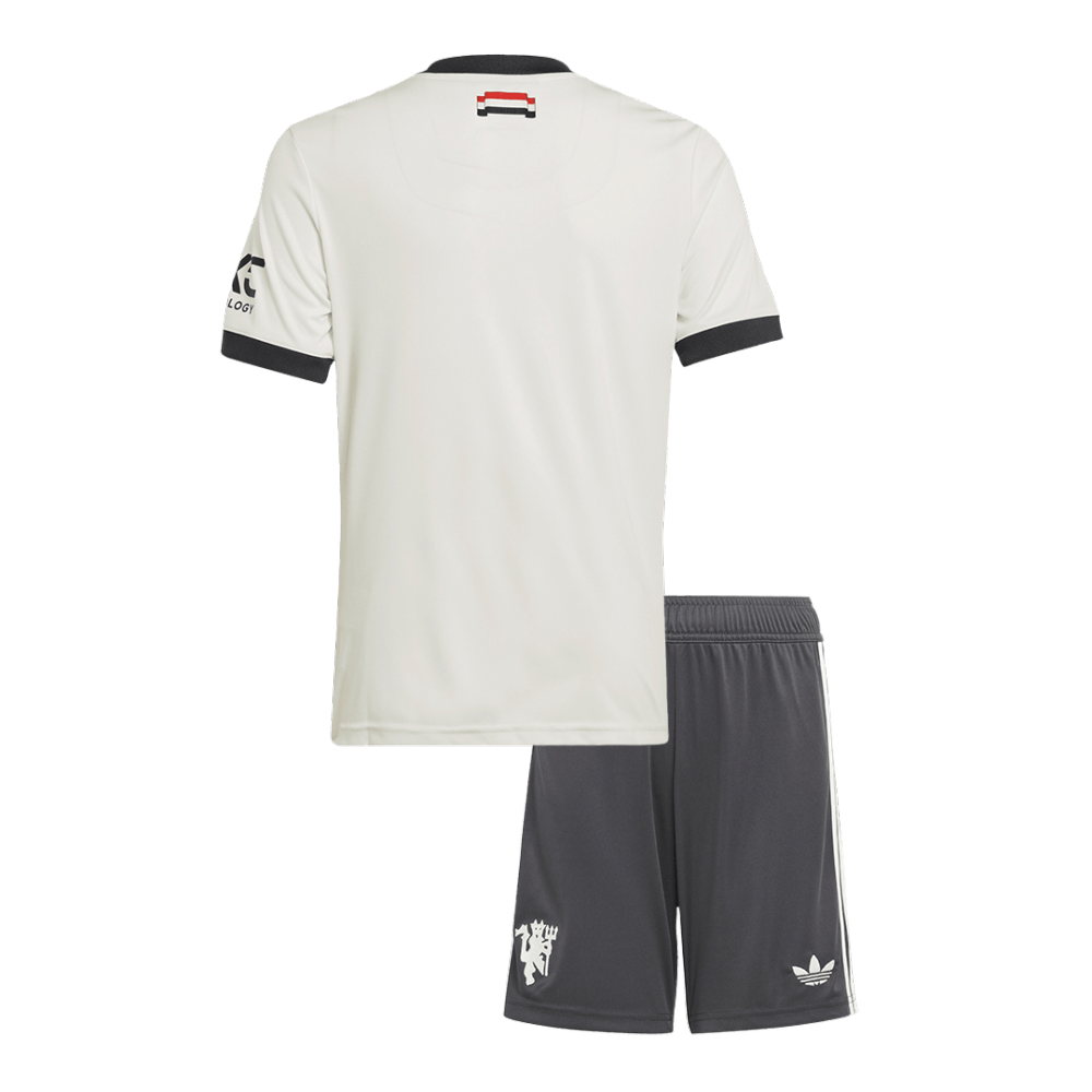 Manchester United Third Away Kids Soccer Jerseys Kit