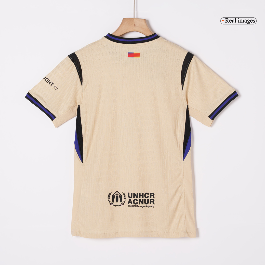 GAVI #6 Barcelona Away Authentic Soccer Jersey 2025/26 - UCL