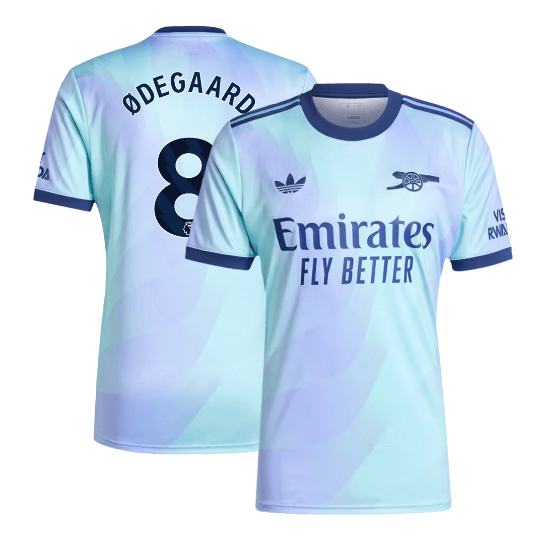 ØDEGAARD #8 Arsenal Third Away Soccer Jersey