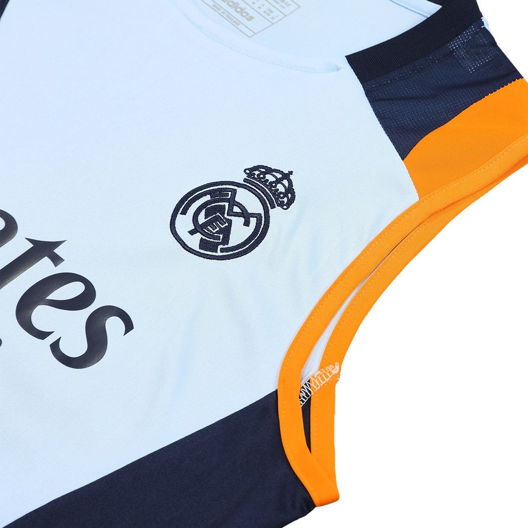 Real Madrid Pre-Match Sleeveless Top Blue