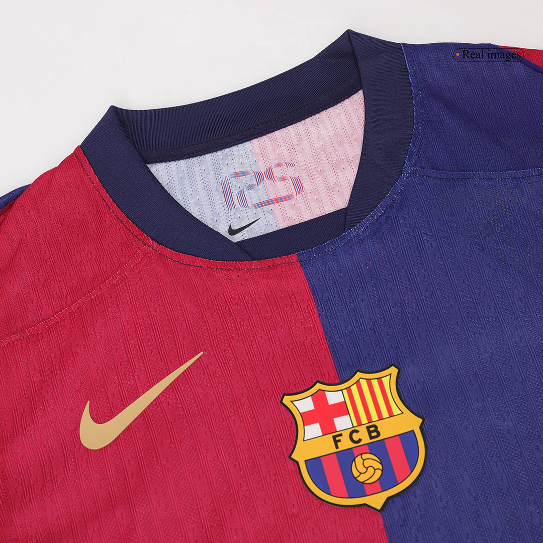 LEWANDOWSKI #9 Barcelona Home Authentic Soccer Jersey