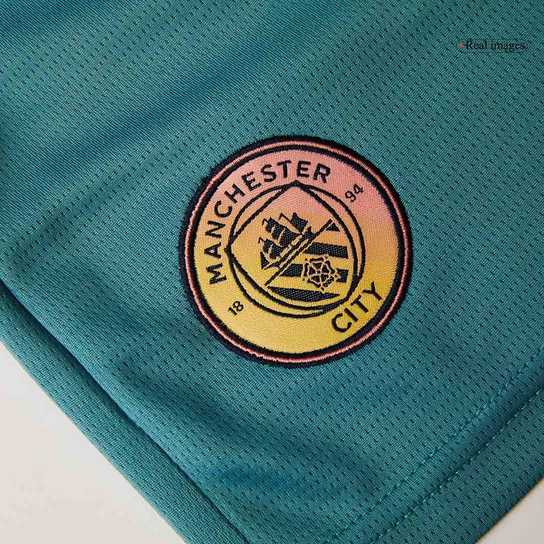 Manchester City Fourth Away Soccer Shorts - UCL