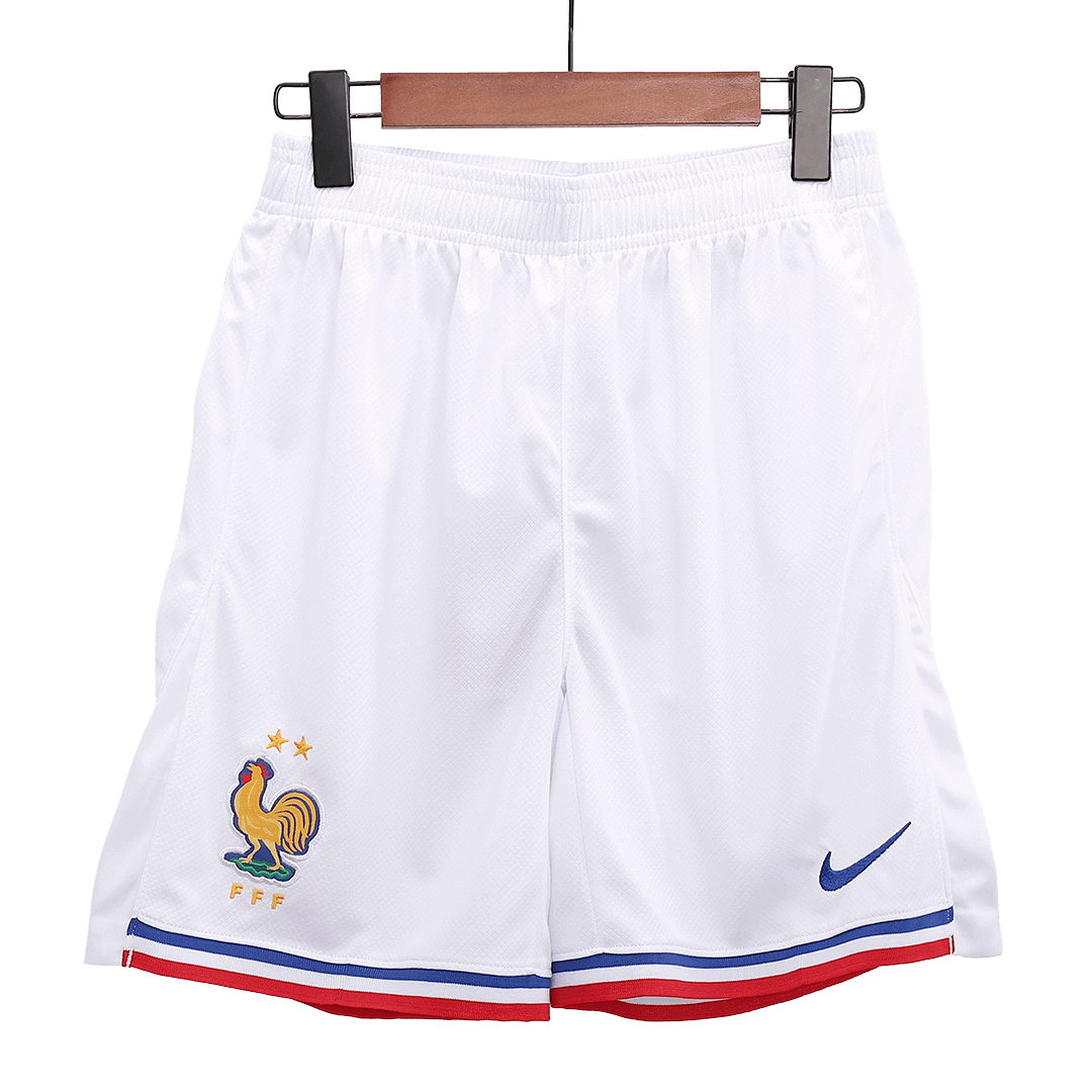 France Home Soccer Shorts