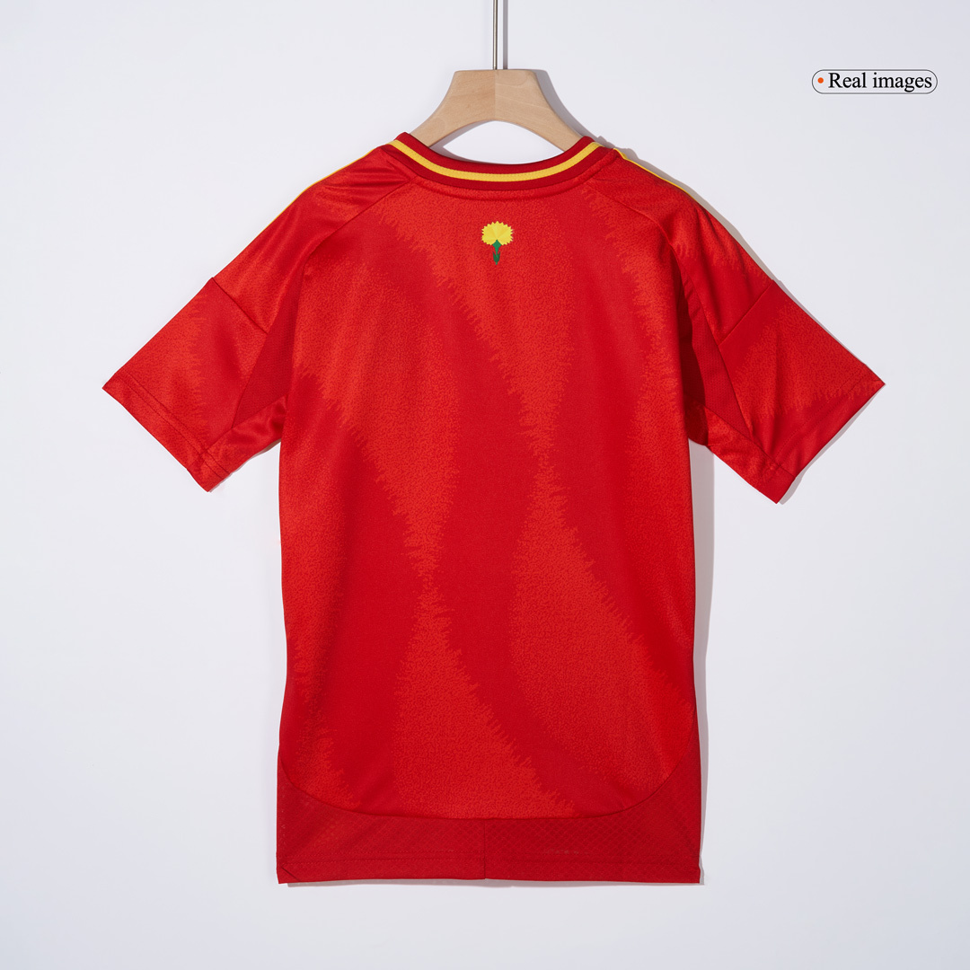 Spain Home Kids Soccer Jerseys Kit EURO