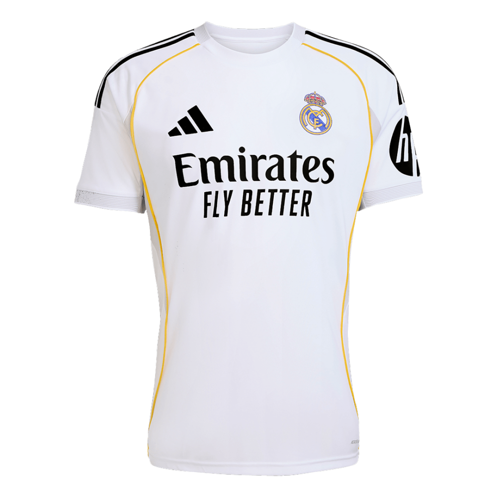 Real Madrid Home Soccer Jersey 2025/26