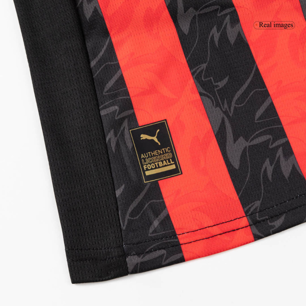 AC Milan Home Kids Soccer Jerseys Kit 2025/26