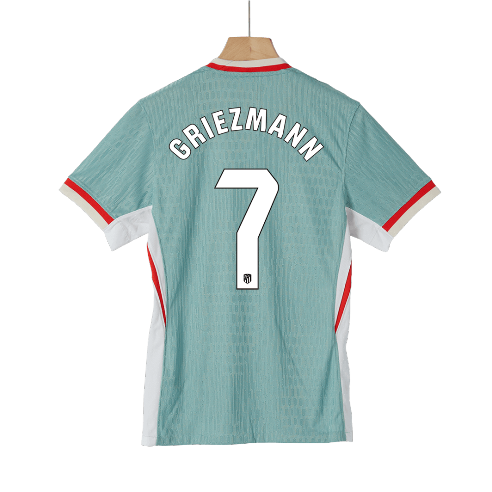 GRIEZMANN #7 Atletico Madrid Away Authentic Soccer Jersey