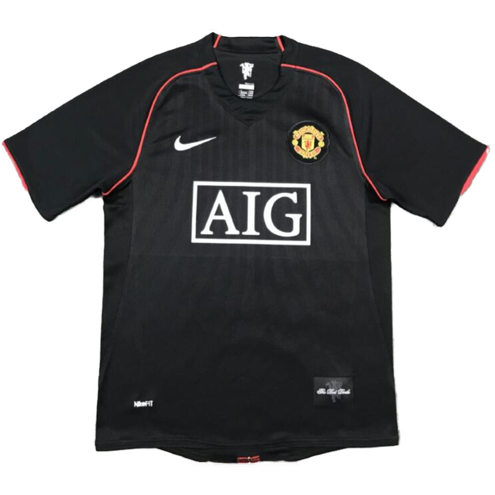 Vintage Soccer Jersey SCHOLES #18 Manchester United Away 2007/08