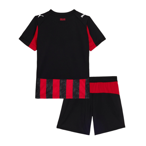 AC Milan Home Kids Soccer Jerseys Kit 2025/26