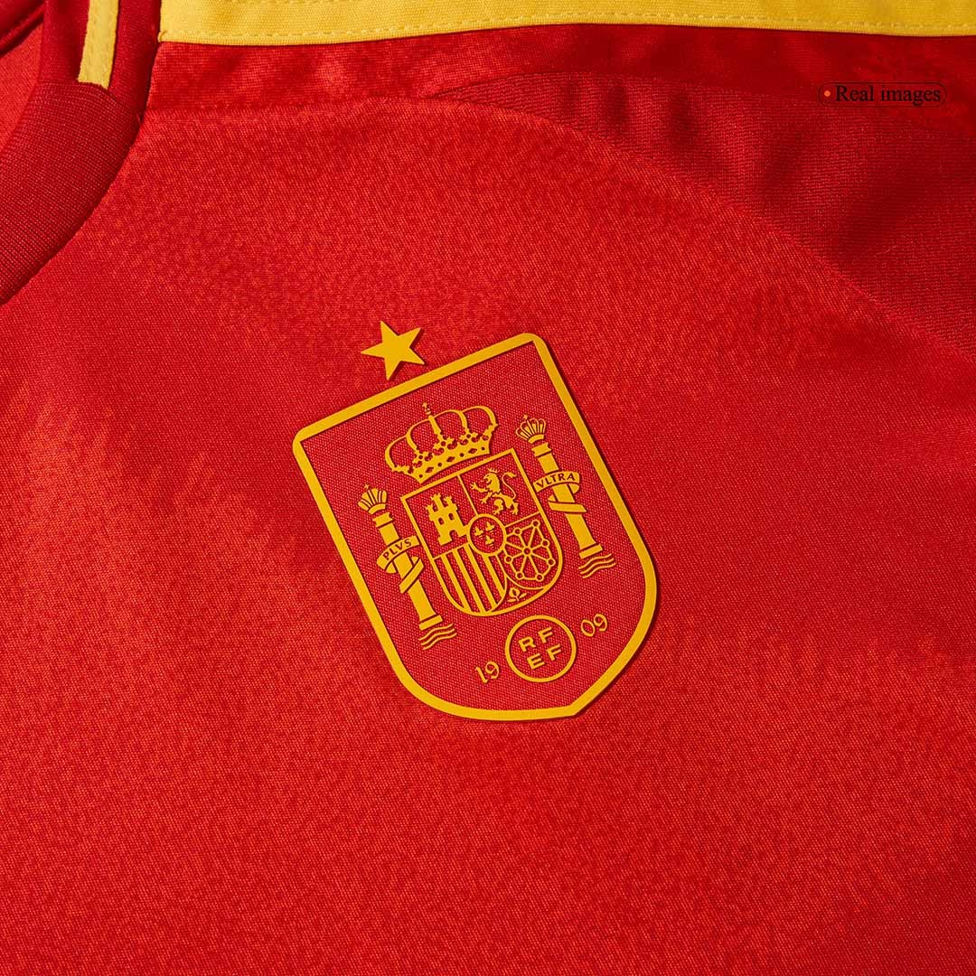Spain Home Kids Soccer Jerseys Kit EURO