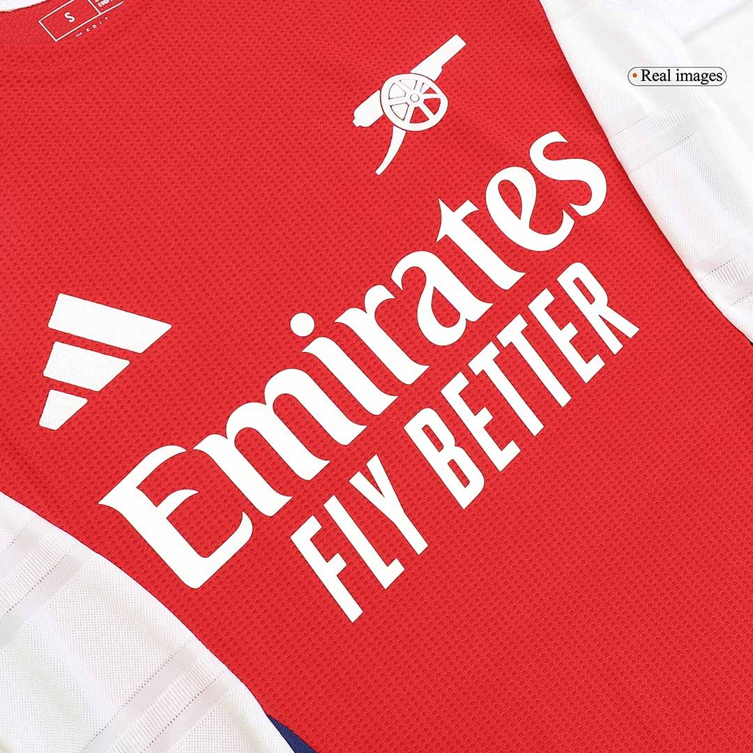 SAKA #7 Arsenal Home Authentic Soccer Jersey