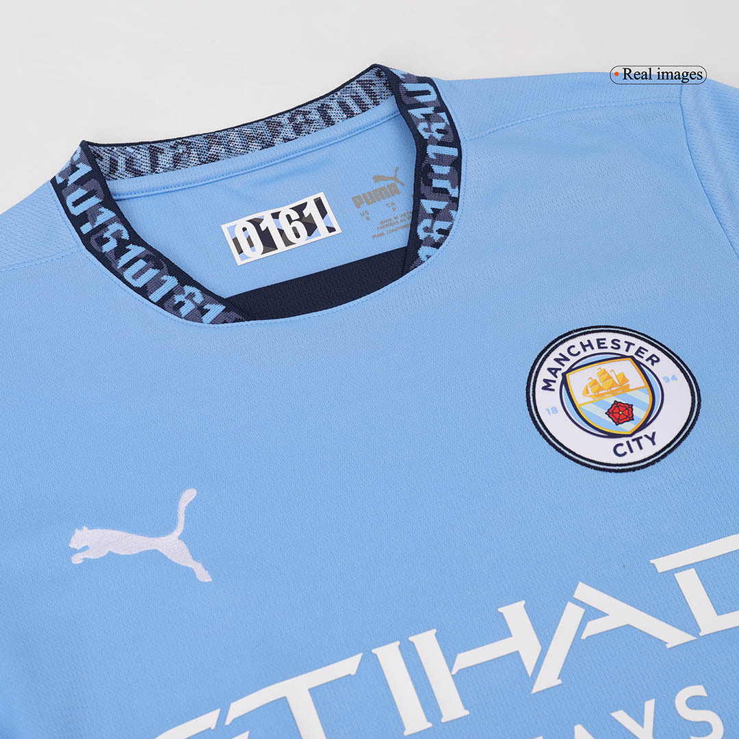 HAALAND #9 Manchester City Home Soccer Jersey
