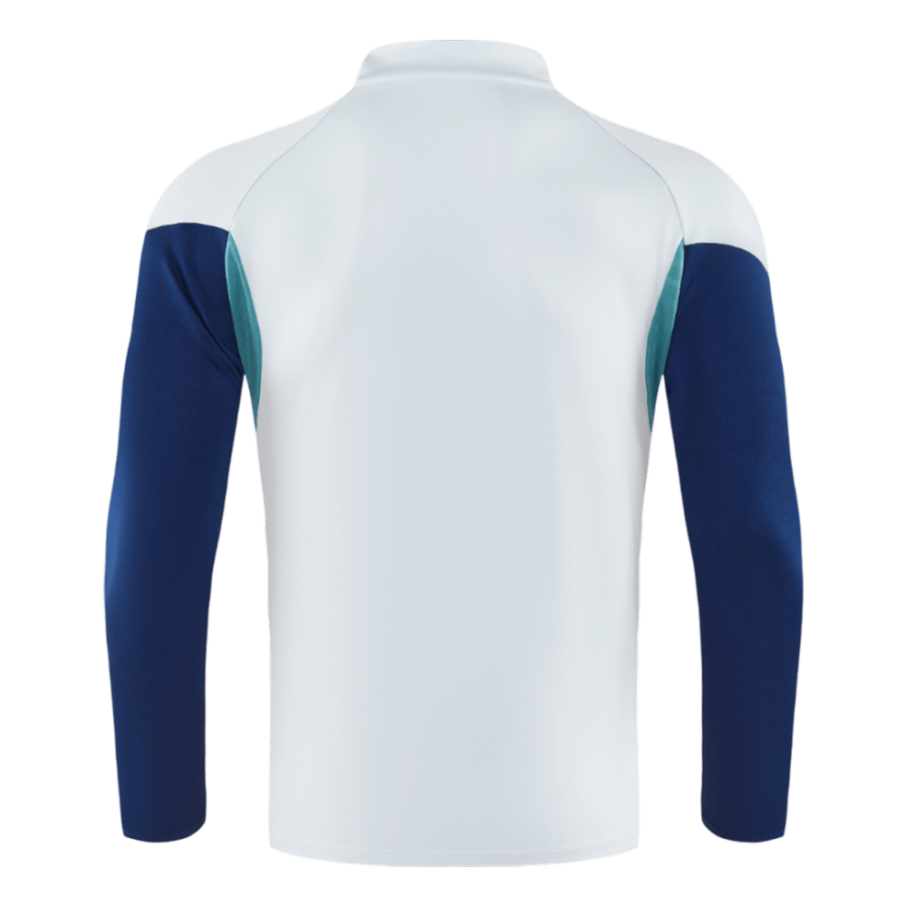 Arsenal 1/4 Zip Tracksuit 2025/26 Kids White
