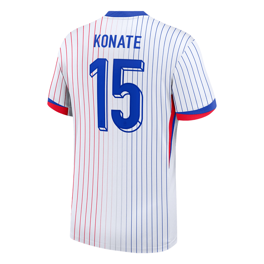 KONATE #15 France Away Soccer Jersey