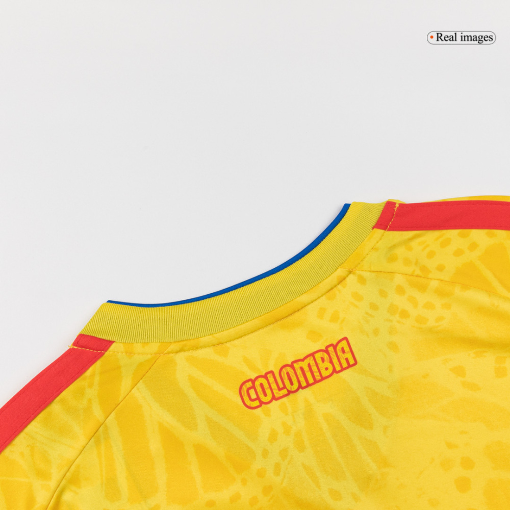 JAMES #10 Colombia Home Soccer Jersey World Cup 2026