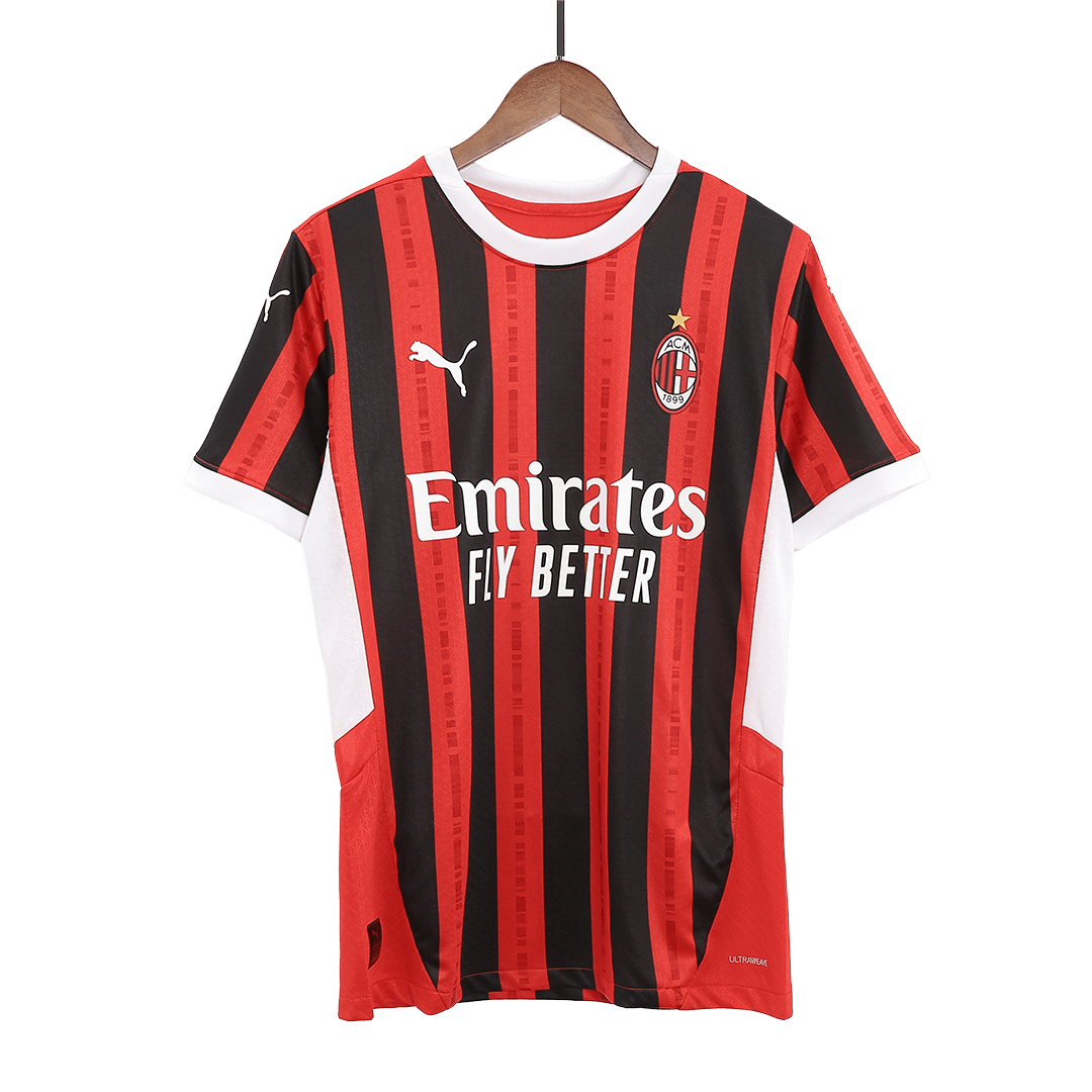 GIMENEZ #7 AC Milan Home Authentic Soccer Jersey