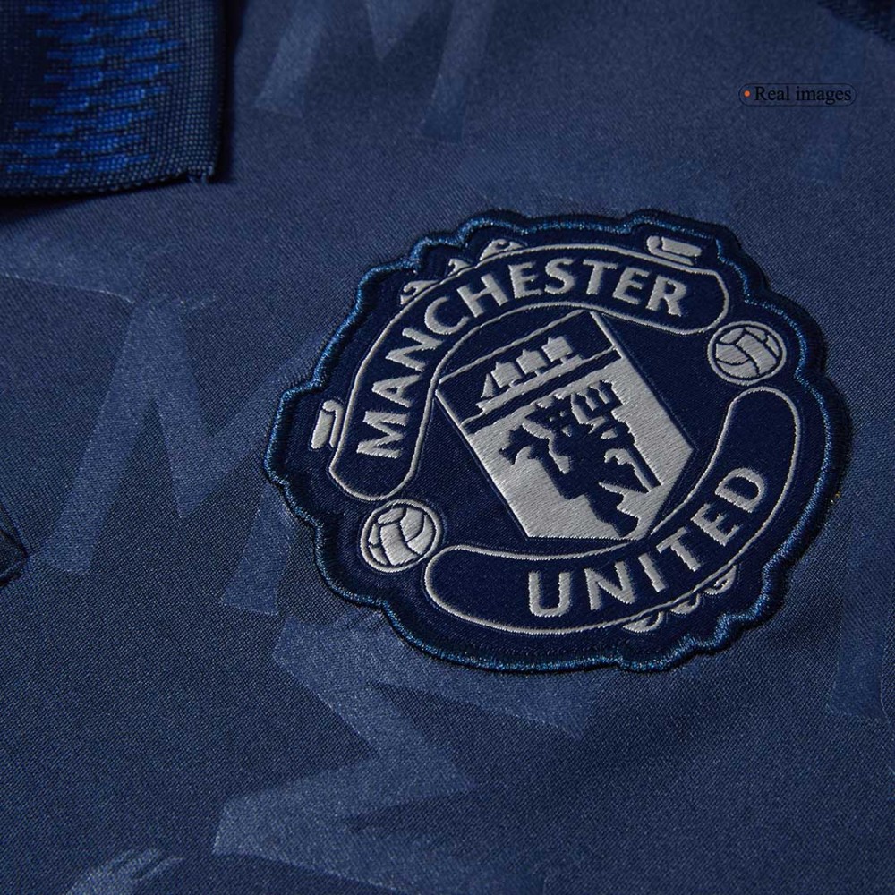 Manchester United Away Long Sleeve Soccer Jersey