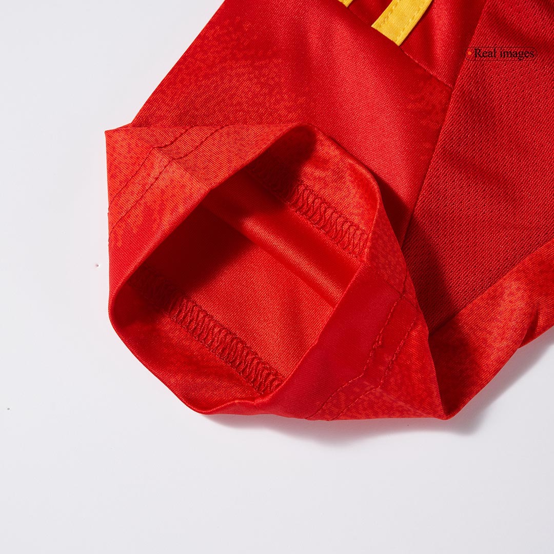 Spain Home Kids Soccer Jerseys Kit EURO