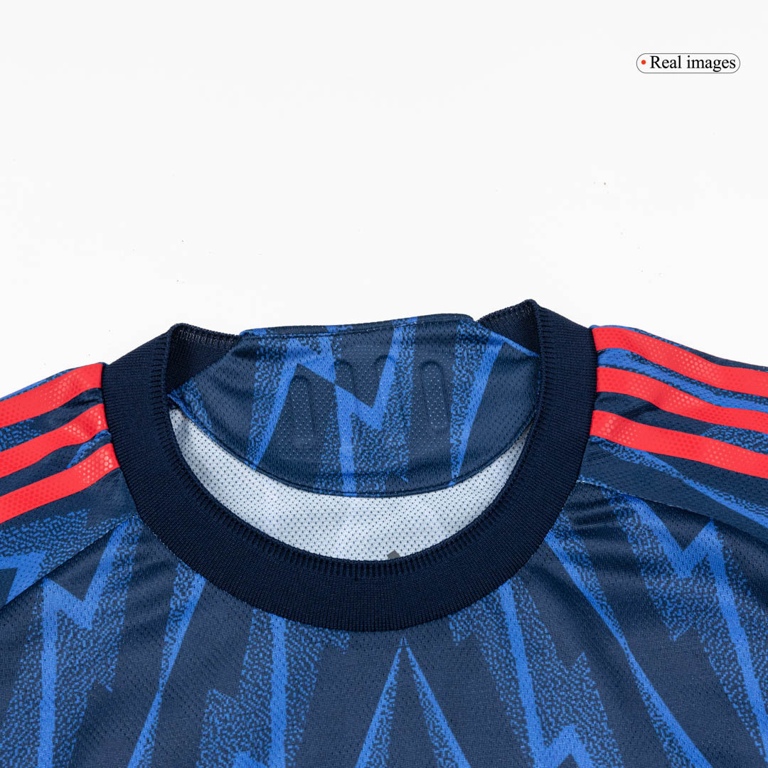 ØDEGAARD #8 Arsenal Away Authentic Soccer Jersey 2025/26