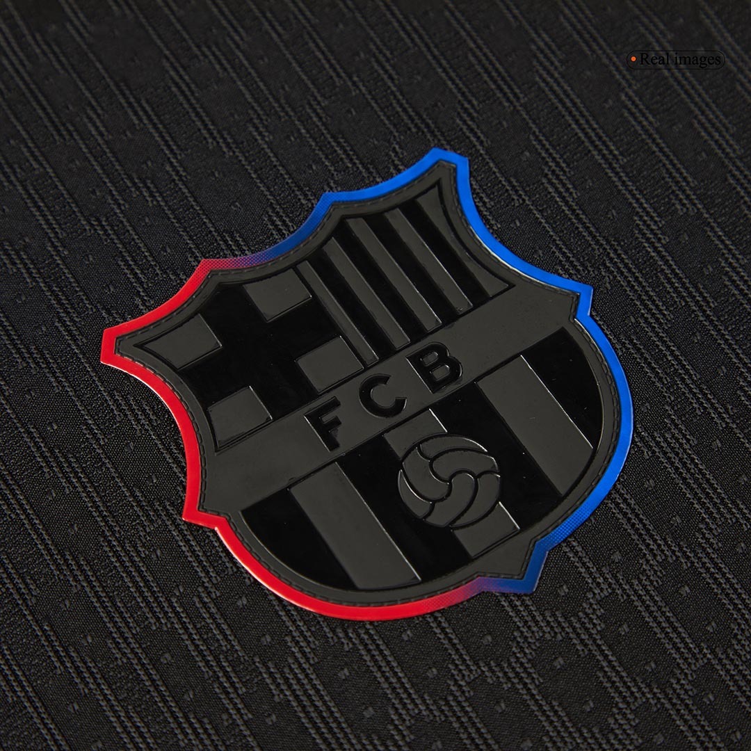 GAVI #6 Barcelona Away Authentic Soccer Jersey