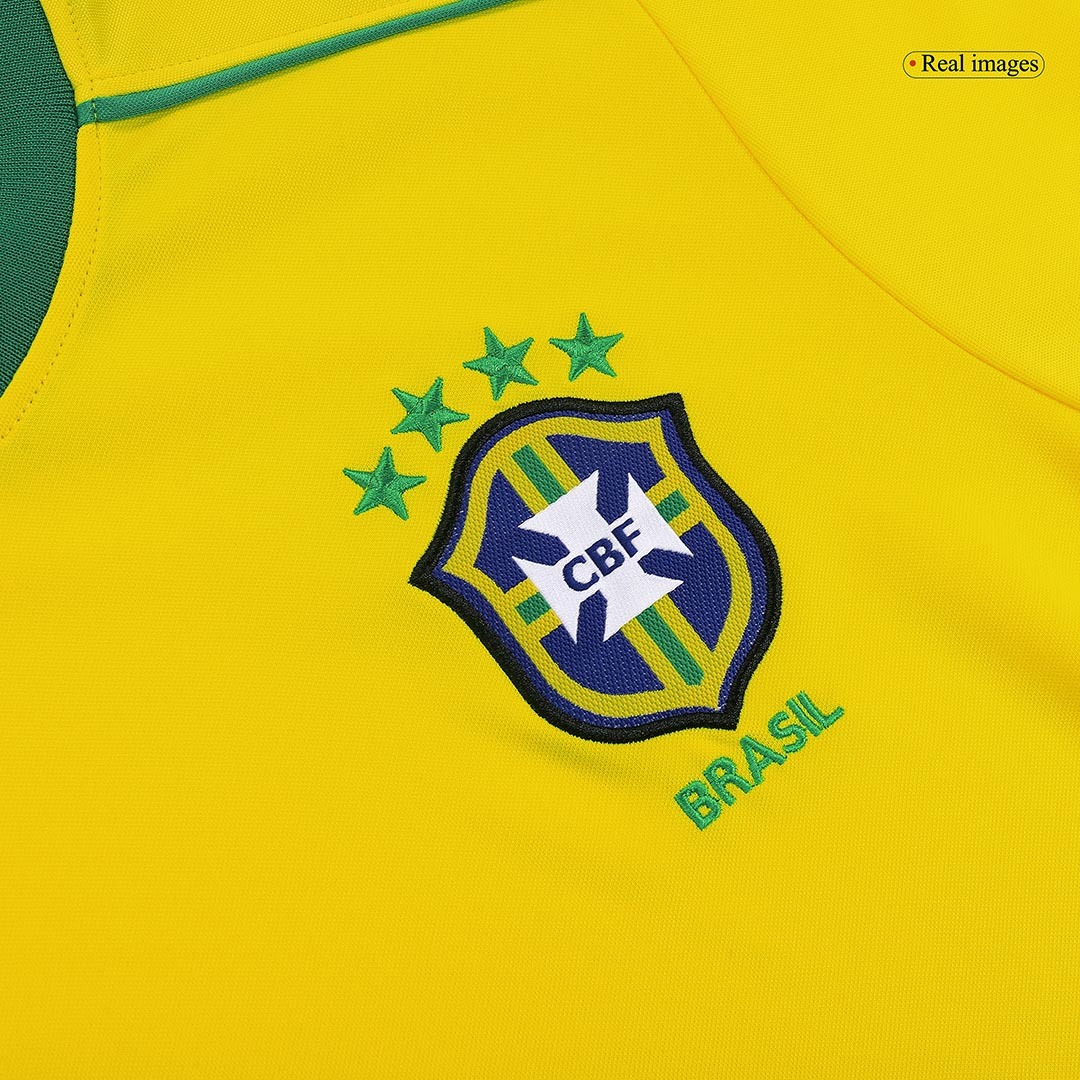 Vintage Soccer Jersey CAFU #2 Brazil Home 1998