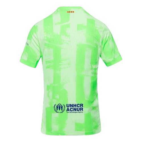 Barcelona Third Away Authentic Soccer Jersey -（Spotify Logo Without Text）