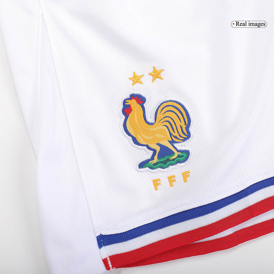 France Home Soccer Shorts