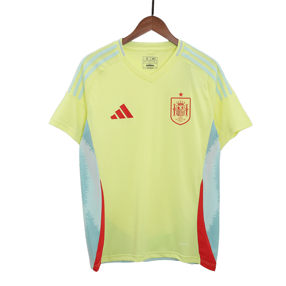 Spain Away Soccer Jersey EURO