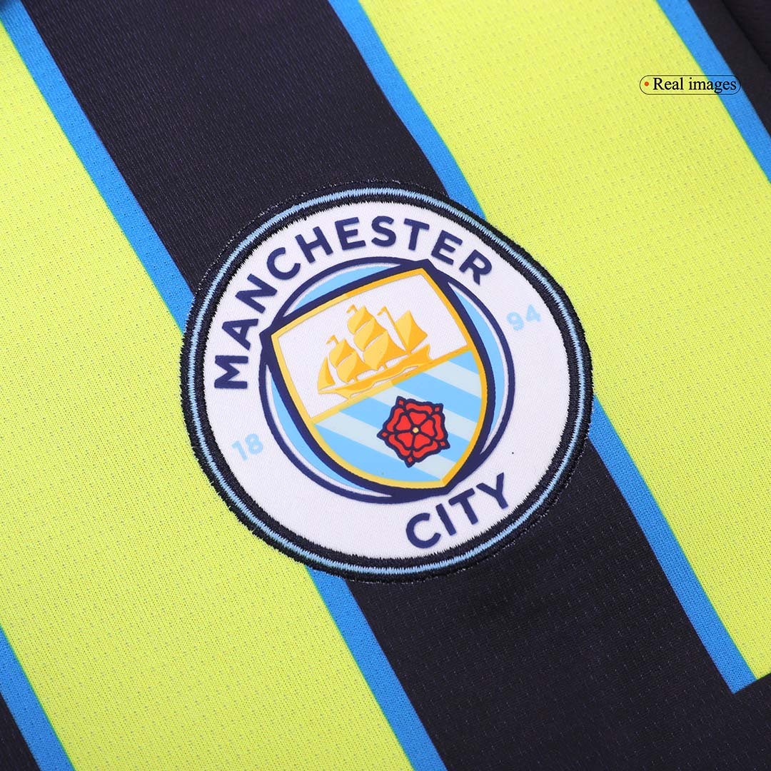 RODRIGO #16 Manchester City Away Soccer Jersey