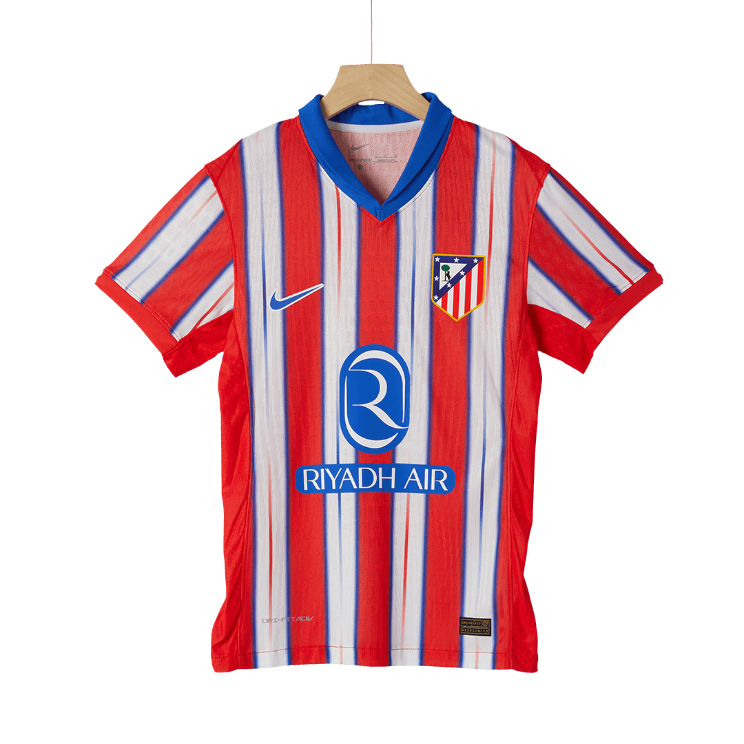 Atletico Madrid Home Authentic Soccer Jersey