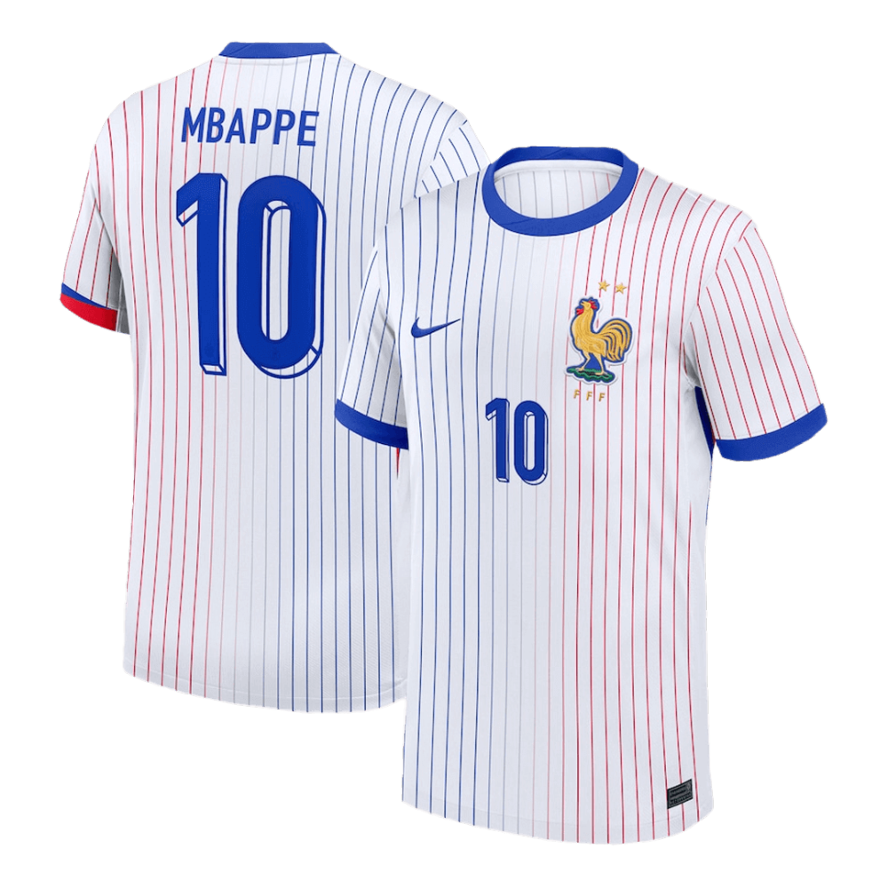 MBAPPE #10 France Away Soccer Jersey EURO