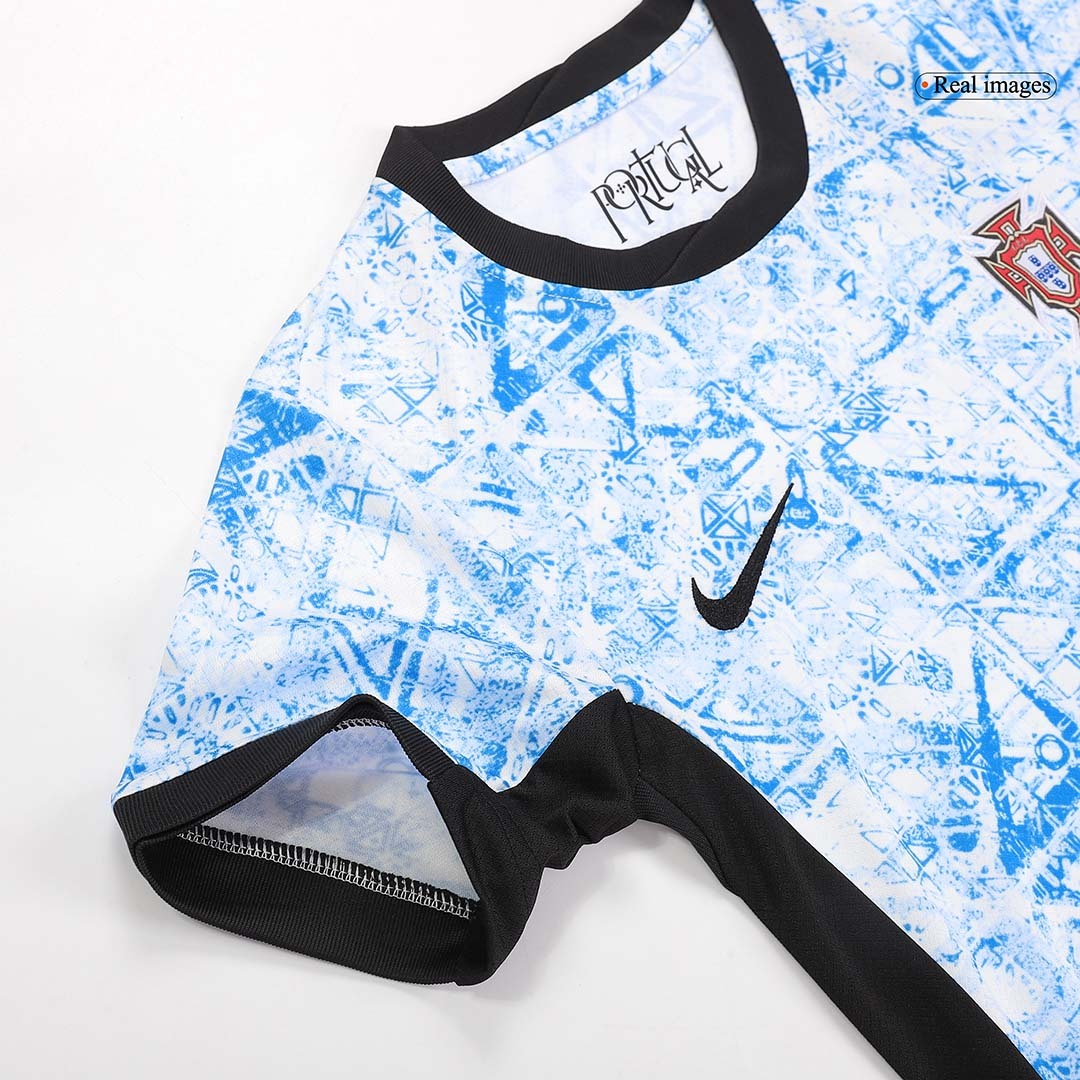 Portugal Away Kids Soccer Jerseys Kit EURO