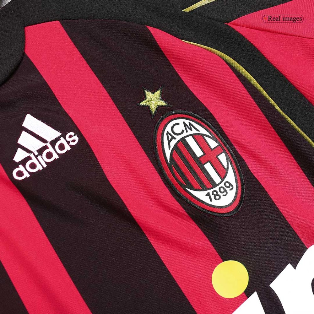 Vintage Soccer Jersey MALDINI #3 AC Milan Home 2006/07