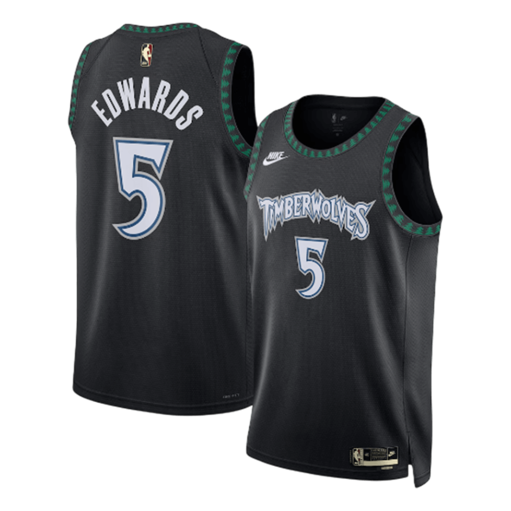 EDWAROS #5 Minnesota Timberwolves NBA Jersey 2026 - Classic Edition