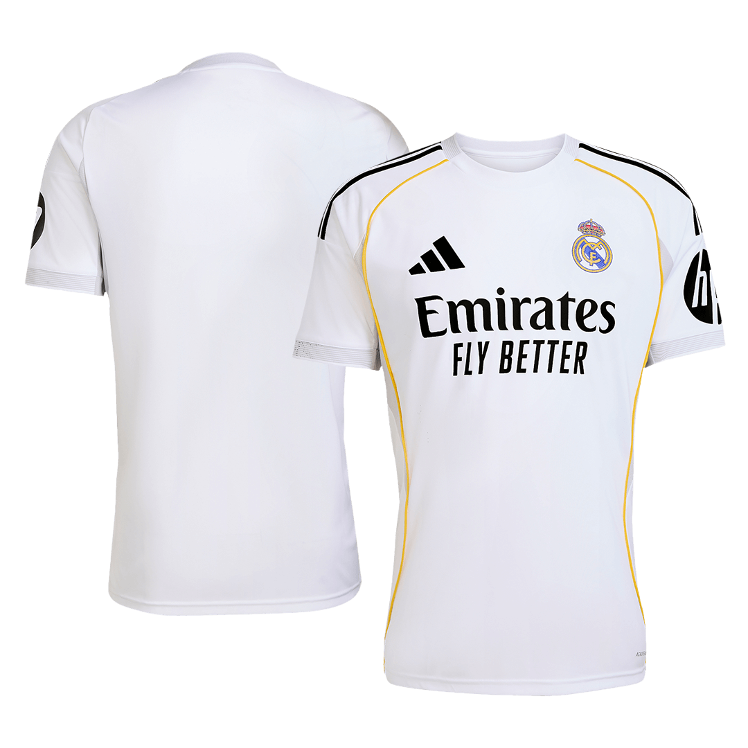 Real Madrid Home Soccer Jersey 2025/26