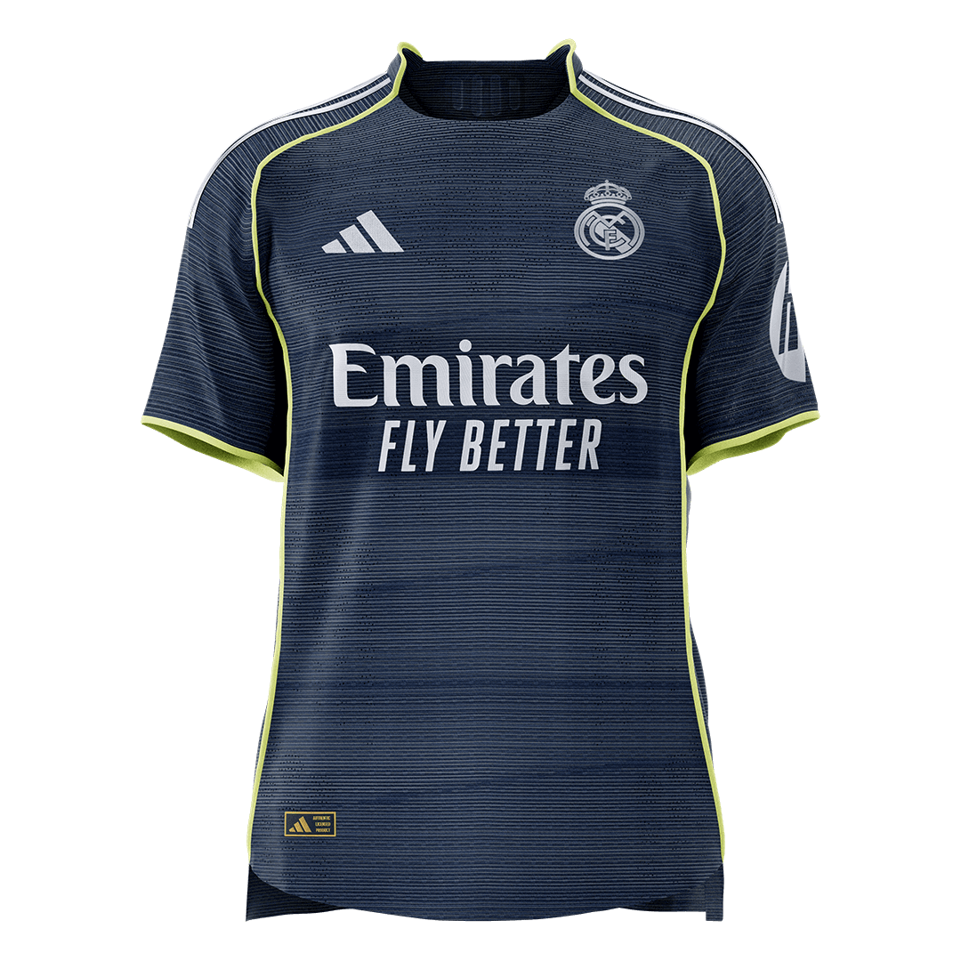 TCHOUAMENI #14 Real Madrid Away Authentic Soccer Jersey 2025/26