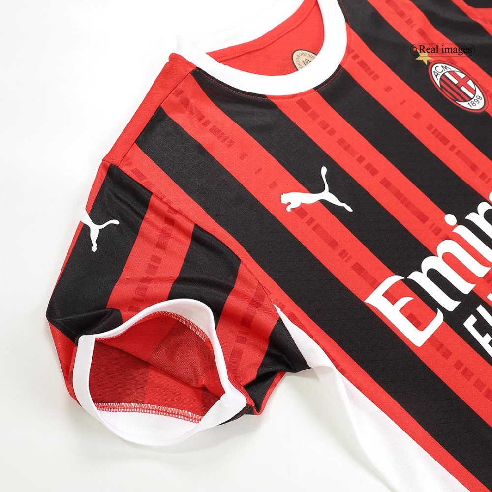 GIMENEZ #7 AC Milan Home Authentic Soccer Jersey